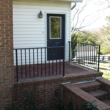 Ashlar Stamped Porch