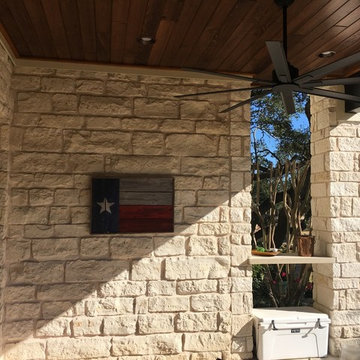 Austin Country Club Patio and Porch Redesign