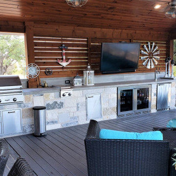 Austin Outdoor Living on the Banks of Lake Travis and the Colorado River