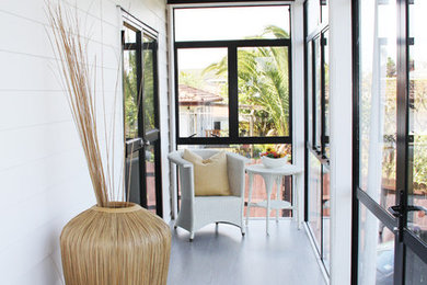This is an example of a world-inspired veranda in Auckland.