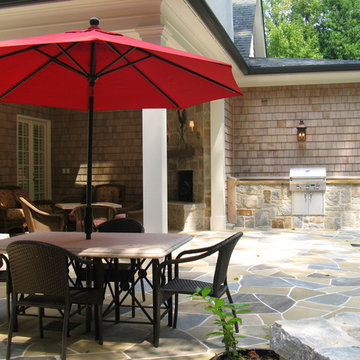 Back Porch & Backyard of Reynold's Residence @ GregMix.com