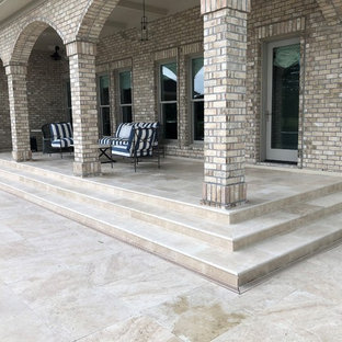 Immagine di un portico rustico