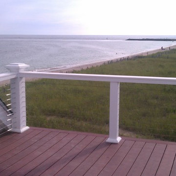 Balcony Railings With Stainless Steel Cable Rail