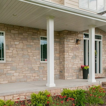 Bellevue Real Thinstone Front Porch
