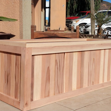 Best Redwood Solid Planter Boxes