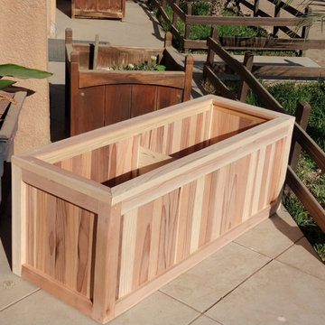 Best Redwood Solid Planter Boxes