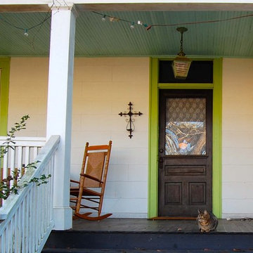 Blue Porch in Athens, Georgia