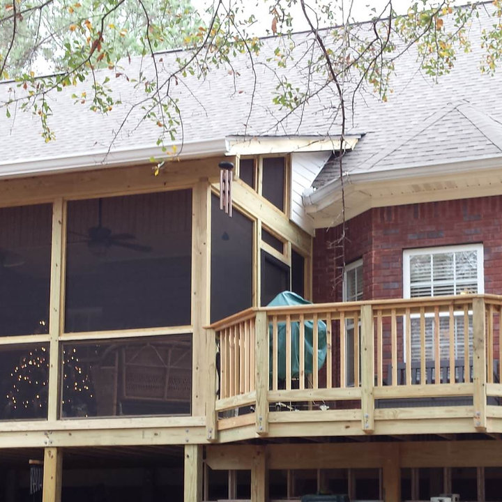 Screen Porch Shed Roof Photos & Ideas Houzz