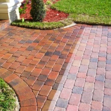 Brick Paver Cleaning and Sealing