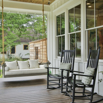 Bright Gold & White Modern Farmhouse on East 8 1/2