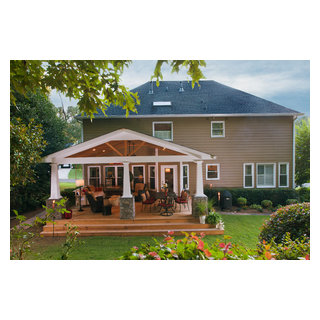 Brookstone III Acworth GA Craftsman Porch Atlanta by