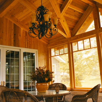 Caledon - Cedar screened in porch