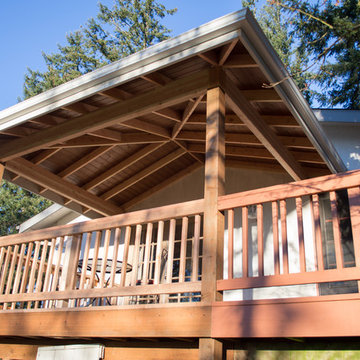 Cedar Deck and Patio Cover in Albany