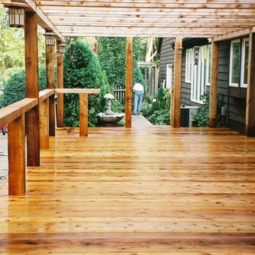 Cedar Porch and Pool Deck