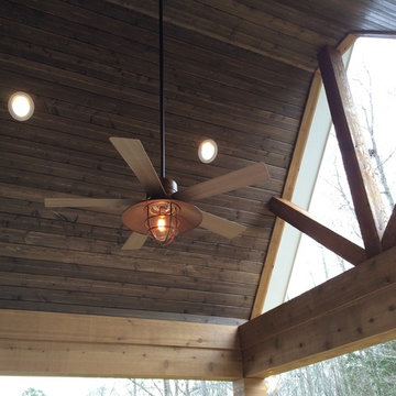 Cedar Timber porch