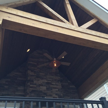 Cedar Timber porch