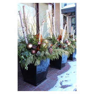 Christmas Decor - Craftsman - Porch - Calgary - by Your Space By Design ...