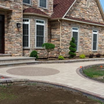 Cicero,NY front landscaping