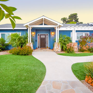 Front Yard Beautiful Entry Landscape
