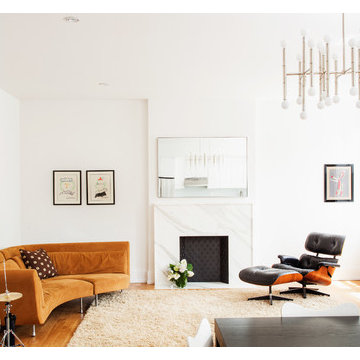 Classic Lounge Chair & Ottoman  by Manhattan Home Design
