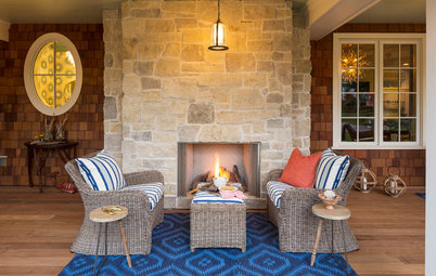 Room of the Day: S’mores, a Swing and Fireside Chats on a Front Porch