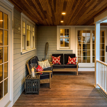 Coastal Maine Cottage Porch