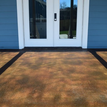 Concrete Porch Stain and Seal