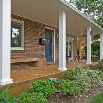 Contemporary Front Porch – Bethesda, MD