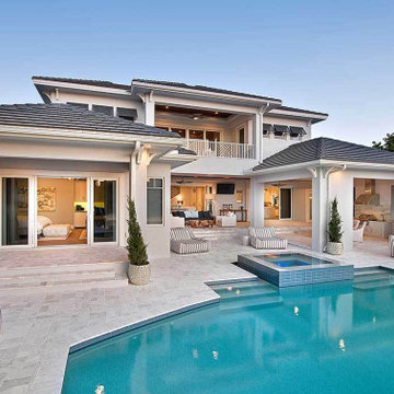 Contemporary Home | Open Patio & Infinity Pool