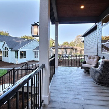 Continued Outdoor Seating & Stairway - The Genesis - Family Super Ranch