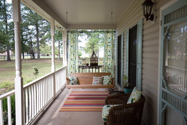 Farmhouse Porch by First Street Interiors