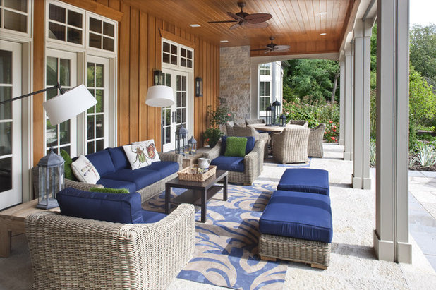 Traditional Porch by Johnson Design Inc.