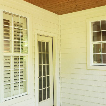 Covered Deck to Screened Porch Conversion in NW Austin