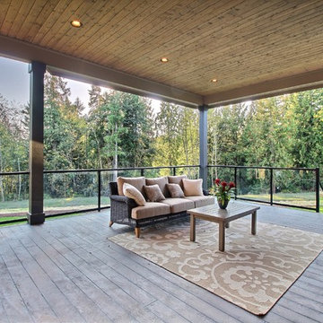 Covered Outdoor Deck - The Ascension - Super Ranch on Acreage