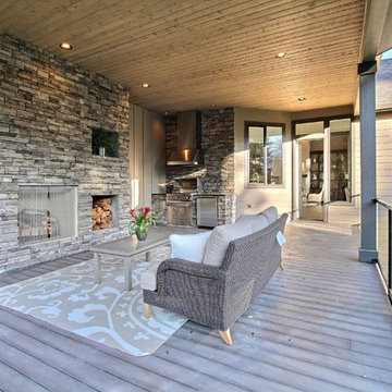 Covered Outdoor Deck - The Ascension - Super Ranch on Acreage
