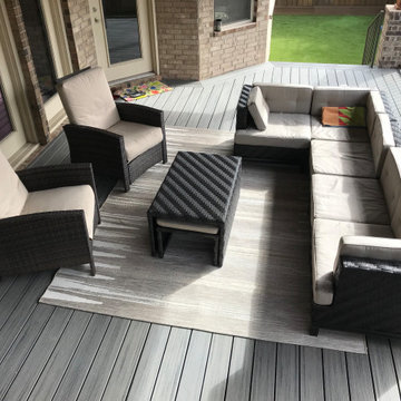 Covered Porch and Composite Deck