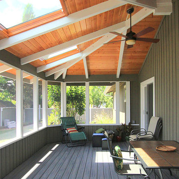 Covered Porch with TREX decking