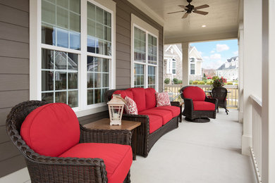 Design ideas for a traditional veranda in Other.