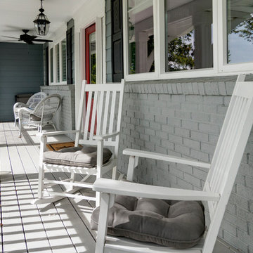 Crownsville Waterfront Home: Front Porch