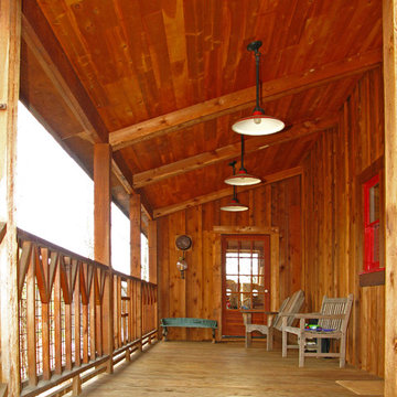 Custom build lake cabin
