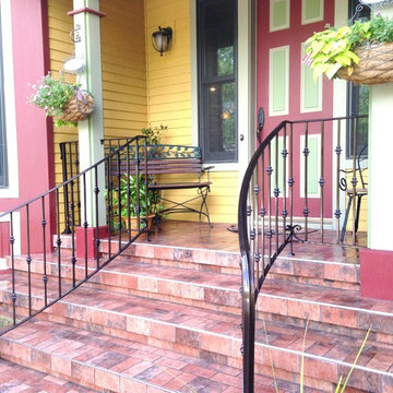 Custom Curved Railings by Otis Ironwork LLC