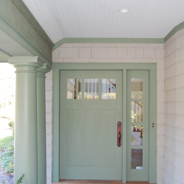 Sage Green Front Door Photos & Ideas Houzz