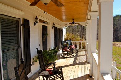 Inspiration for a timeless porch remodel in Atlanta