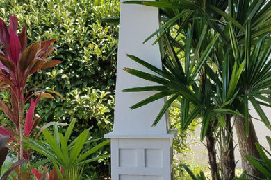 Custom made porch post