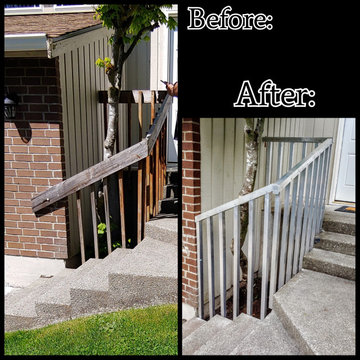 Custom Metal Handrail