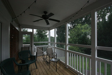 This is an example of a craftsman porch design in DC Metro.