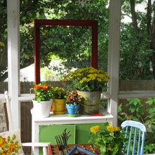 Eclectic Porch by Dear Daisy Cottage