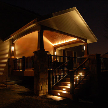 Deck and Covered Porch