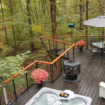 Deck in the Woods