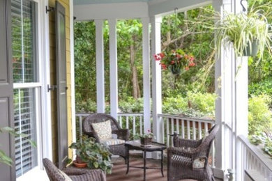 Trendy porch photo in Charleston